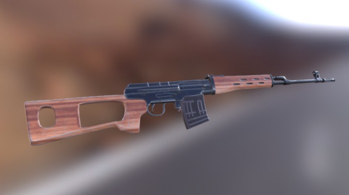 Dragunov 3D - 3D model by zunaroath [f76790f] - Sketchfab