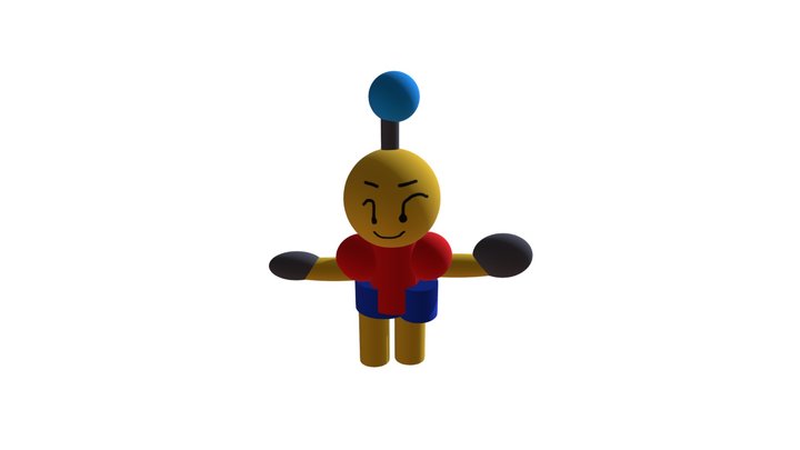 Mr. Jump 3D Model