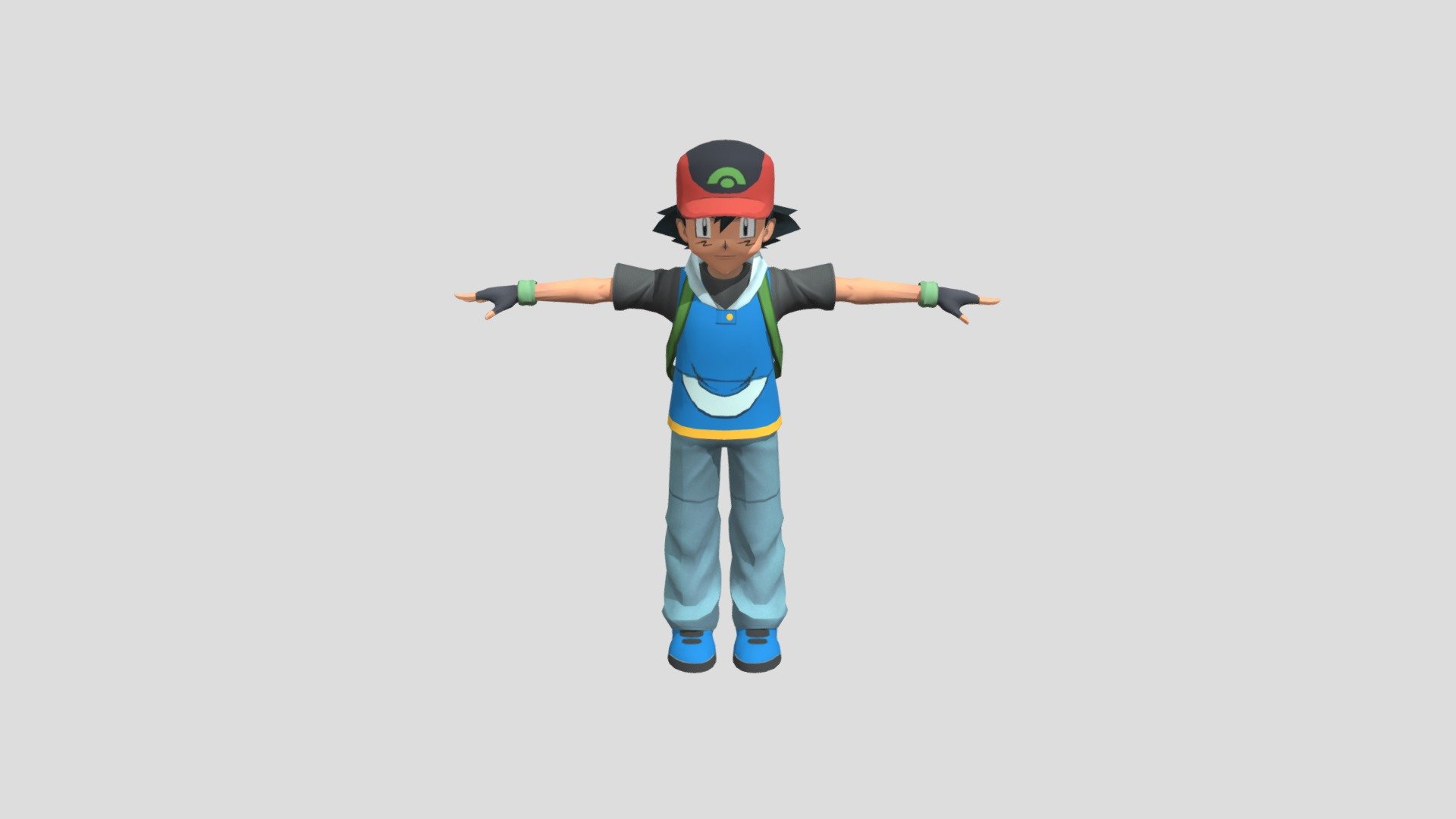 Pokemon League Cup - Ash 3D model 3D printable