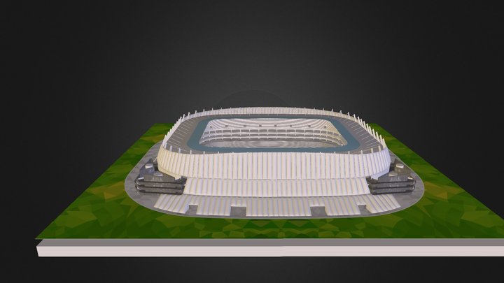 Arena Pernambuco Final 3D Model