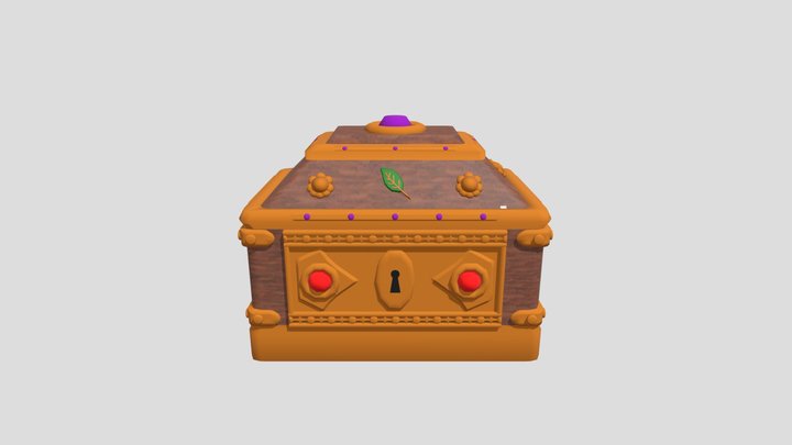 Indian Chest 3D Model