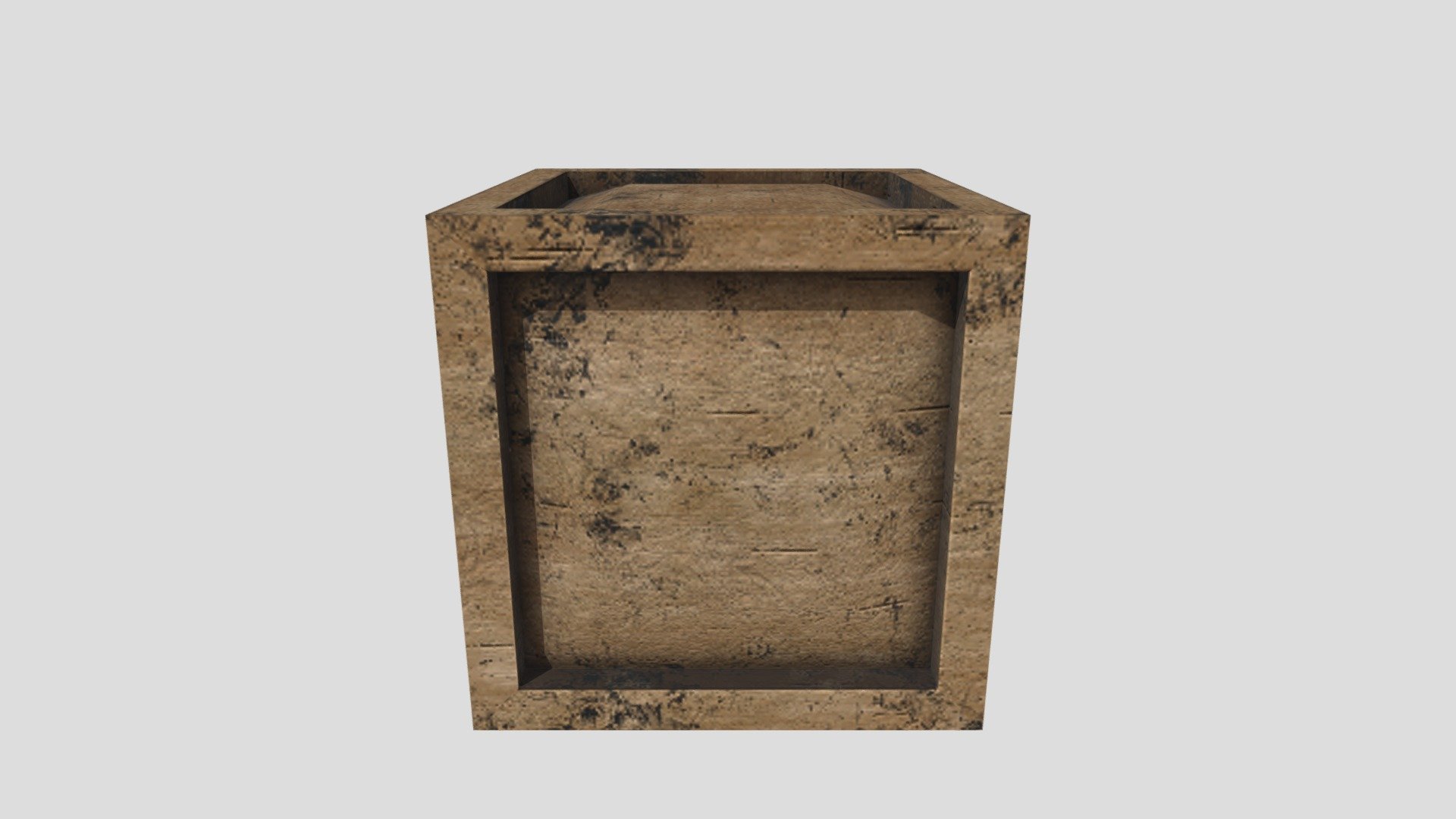 Assignment 3 - Modular Kit - Crate Blank - 3D model by 374311 [f769ee7 ...