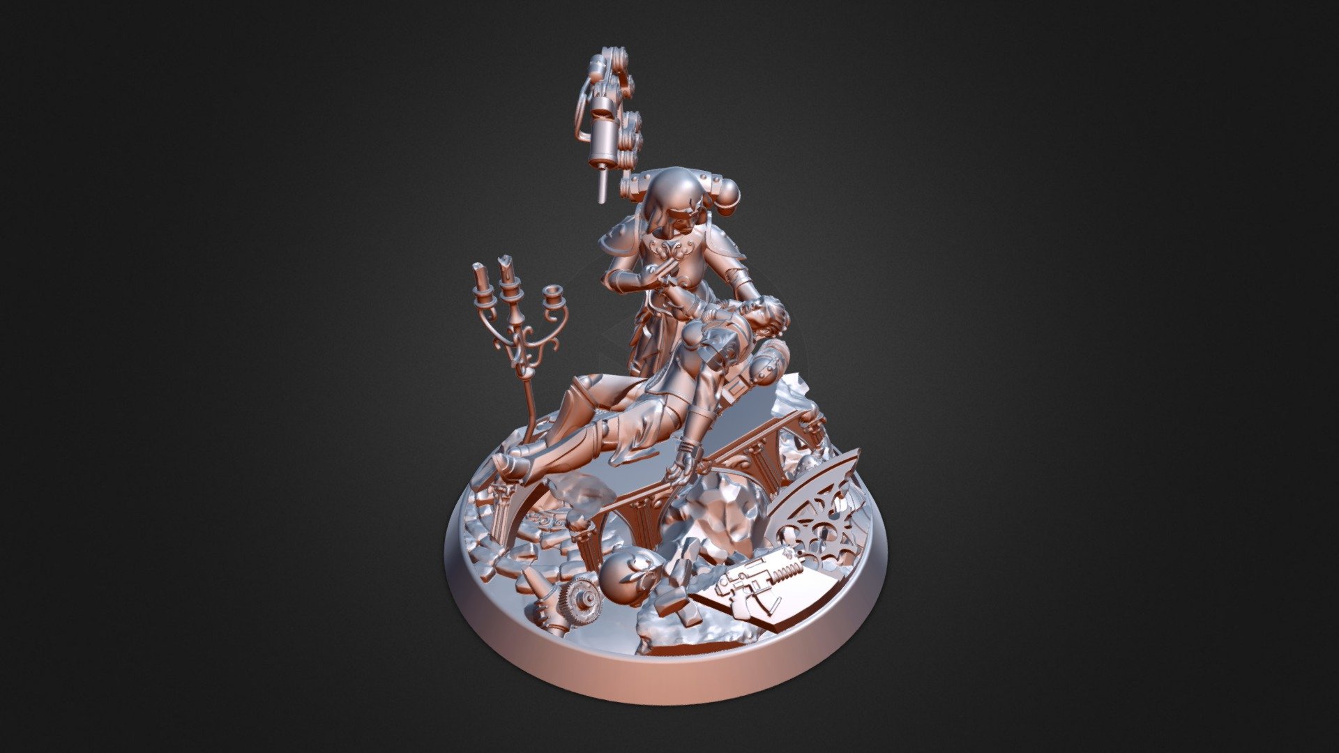 Battle Sister Nurse low res preview.