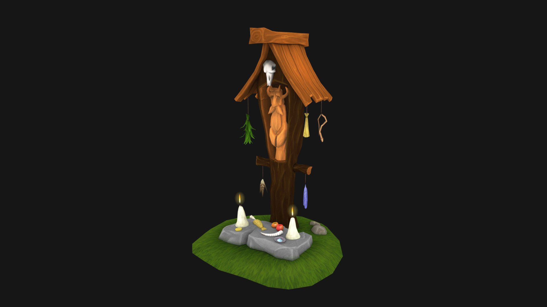 Forest shrine