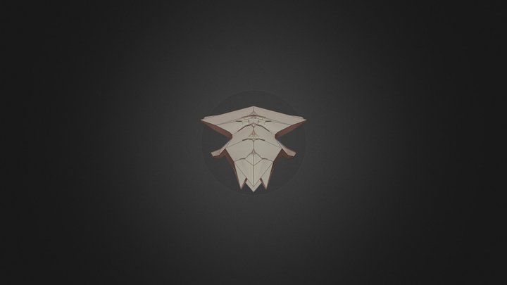 Nave Inimiga 3D Model