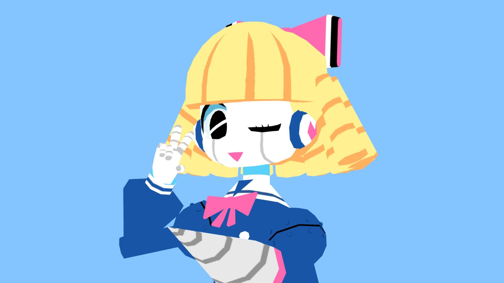 VRC Avatar 02:The Machine daughter (Edelweiss) — Sketchfab embed 3D viewer