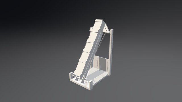 Ping Pong Launcher 3D Model