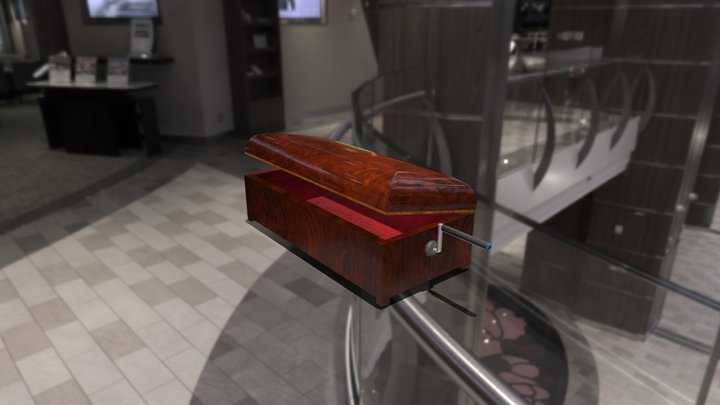 Music Box 3D Model