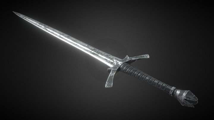 Morgul Dagger from Lord of the Rings 3D Model