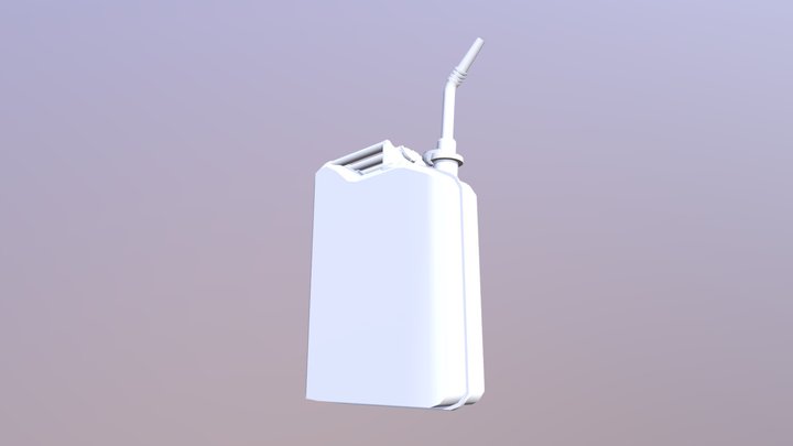 Gas Canister 3D Model