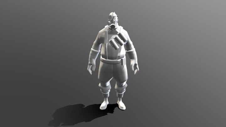 3D model - Pyro for 3DAC2 CA1 2025