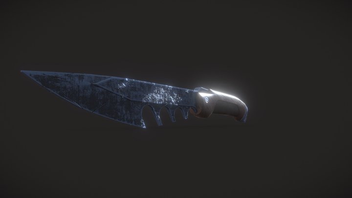 Elder Knife 3D Model