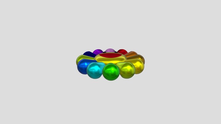 murakami 3D Model