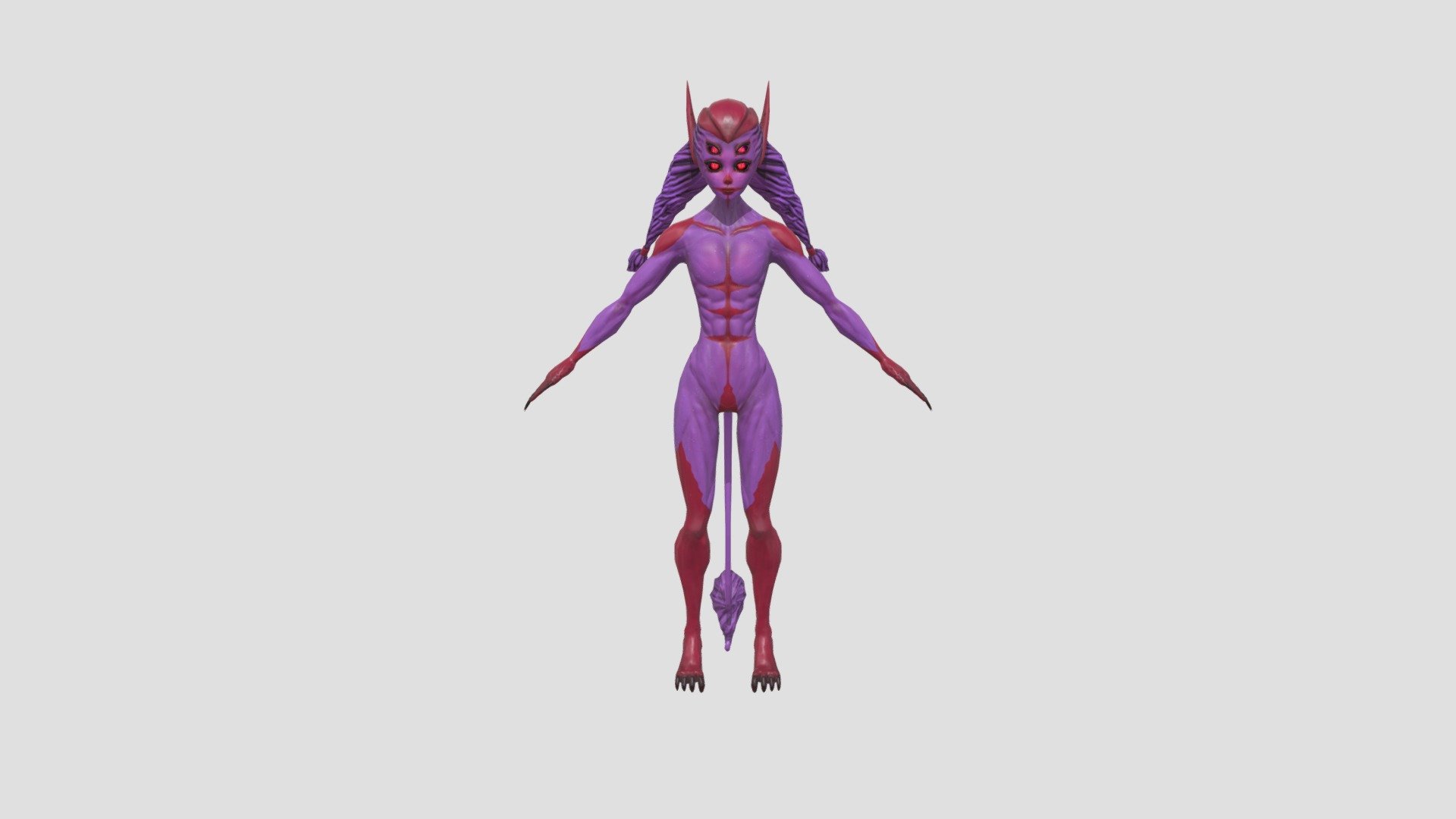 Character lowpoly - A pose