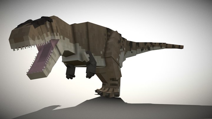 giganotosaurus blockbench 3D Model