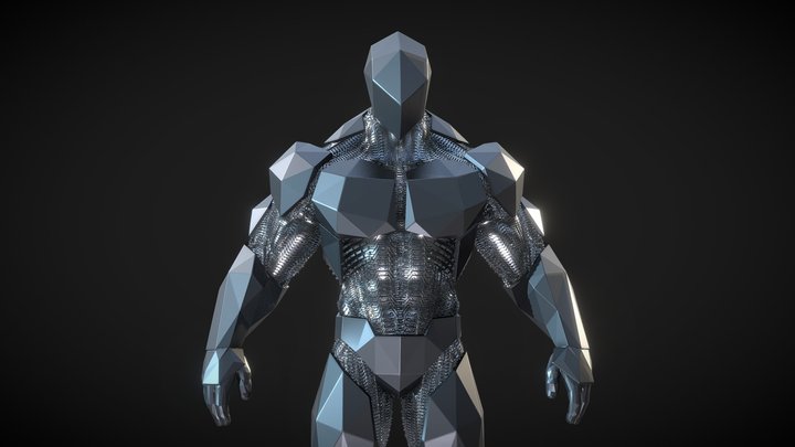 Cyborg I 3D Model