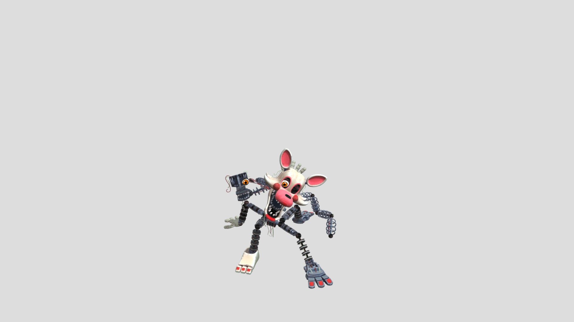 Free 3D file Mangle - FNAF AR: Special Delivery 📦・3D printable object to  download・Cults