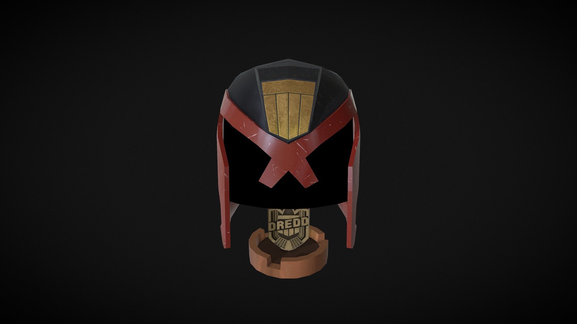 Judge Dredd - 3D model by Pepepin [f76fbce] - Sketchfab