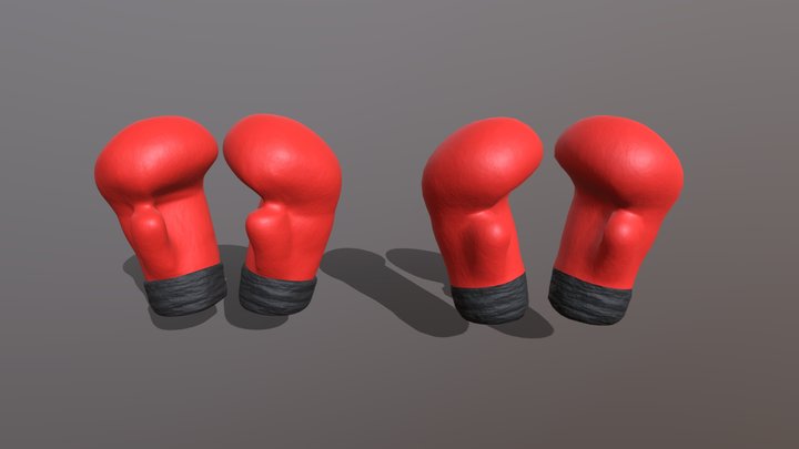 Boxing gloves 3D Model