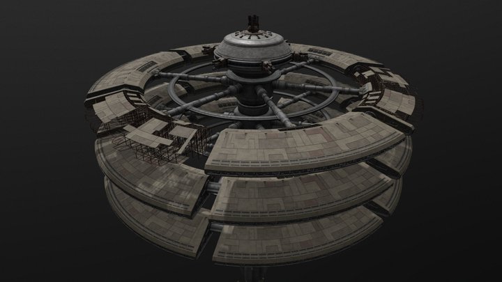 BSG - Ragnar Anchorage 3D Model