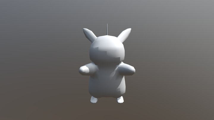 Pikachu Beau 3D Model