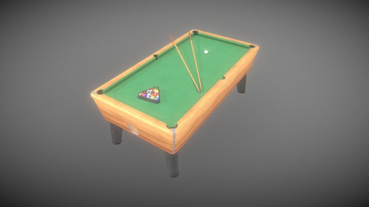 Snooker Table | Billiards Set with Balls & Cues