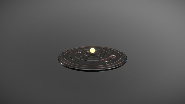 Himmelsmechanik 3D Model