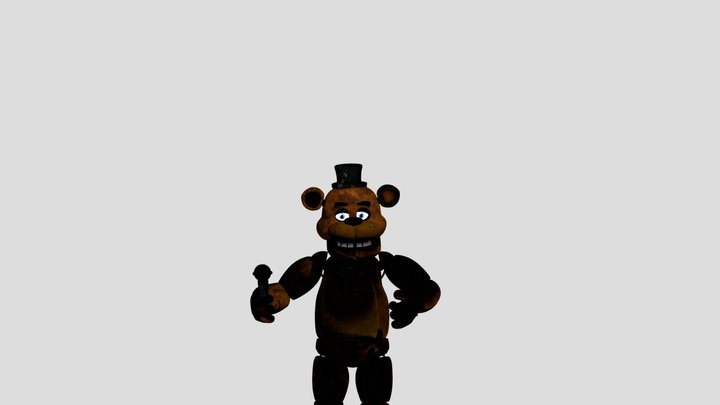 freddy-fazbear-celebrate 3D Model