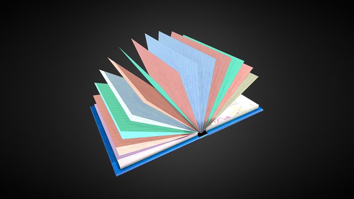 Animated Prayer Journal - Notebook – Free 3D Model STL