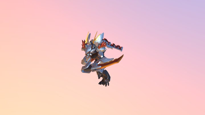 Mecha Kha Zix Animation 3D Model