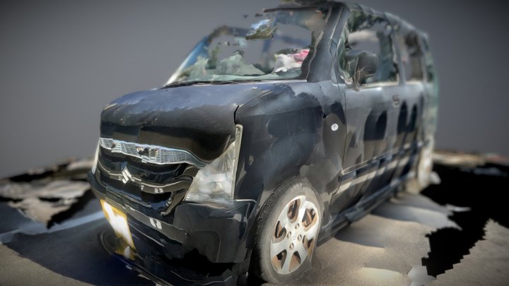 My Car "R" [ LiDAR Scanner ] 3D Model