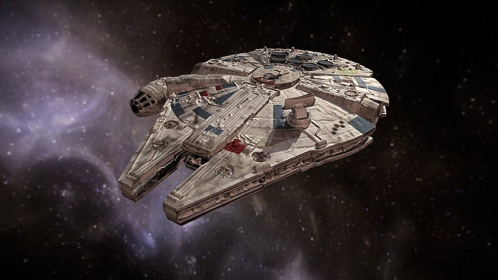 Star Wars Millennium Falcon - Download Free 3D model by Brad Short ...