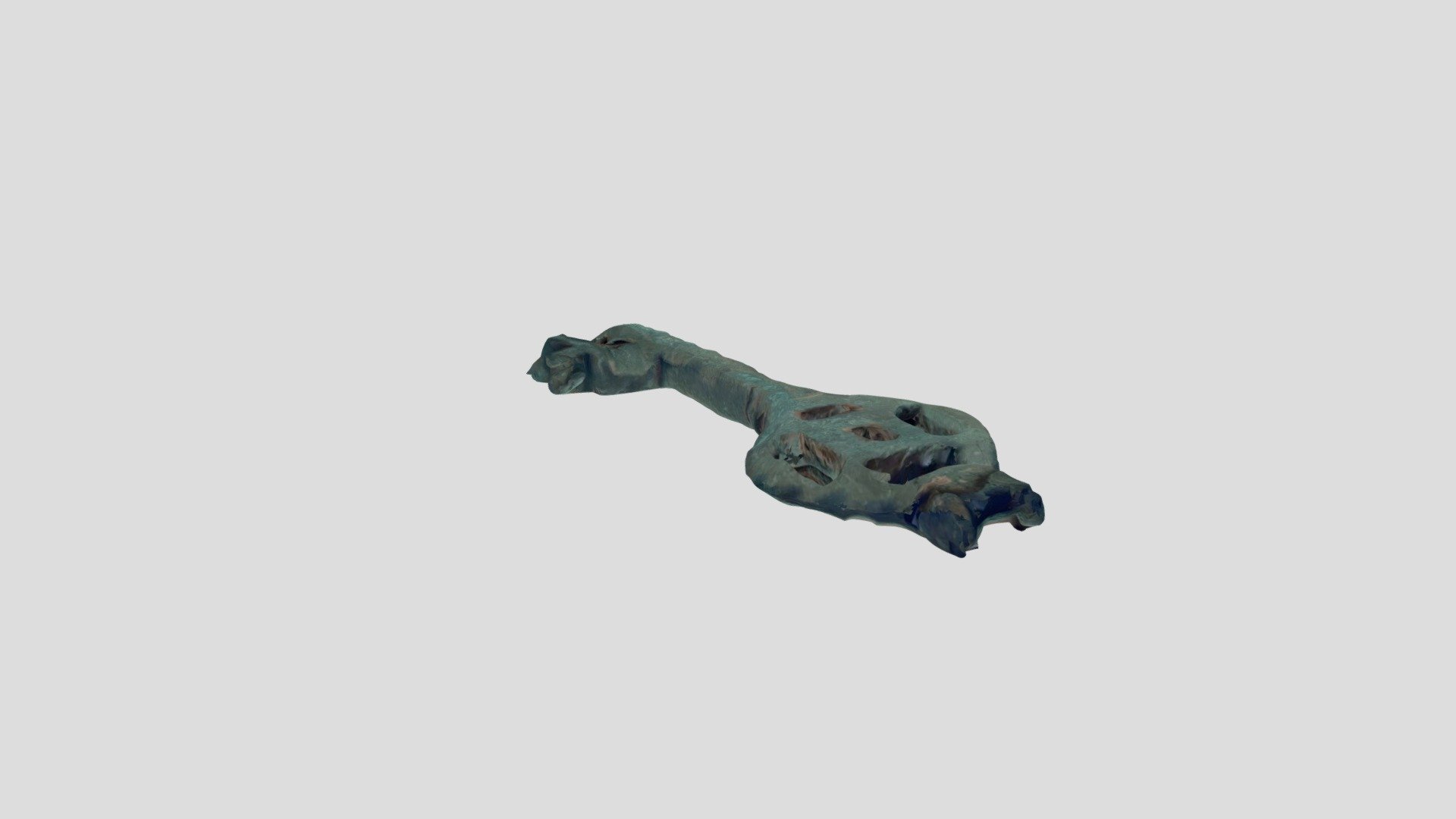 WMID-73E1F1 - Medieval Key (locking)