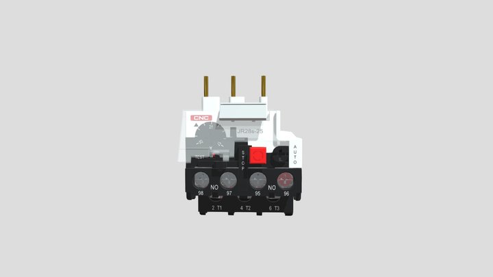 JR28s Thermal Relay 3D Model
