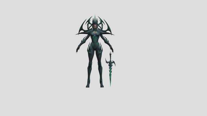 Hela | Marvel Rivals 3D Model