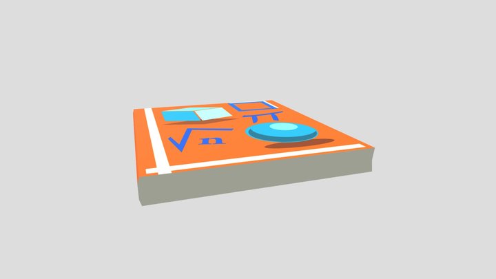 PBIS Math Book 3D Model