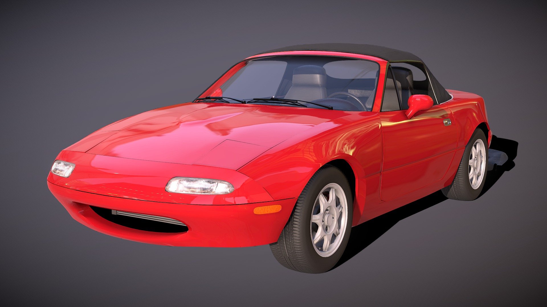 Mazda Miata MX5 1990 - Buy Royalty Free 3D model by andersonfo [f779066 ...