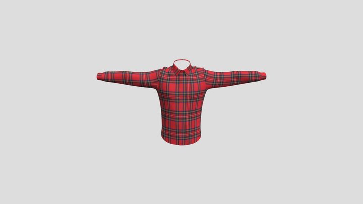 Cloth Skinned 3D Model