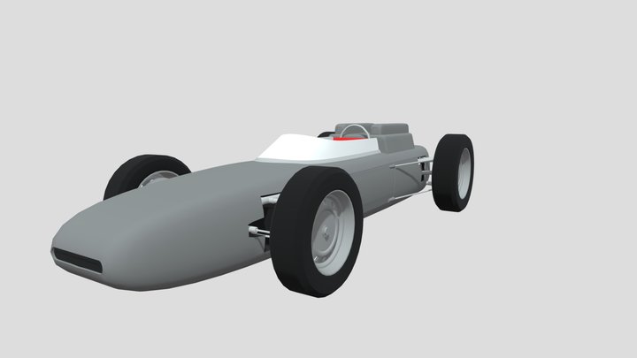 Porsche F1 1962 3D Model