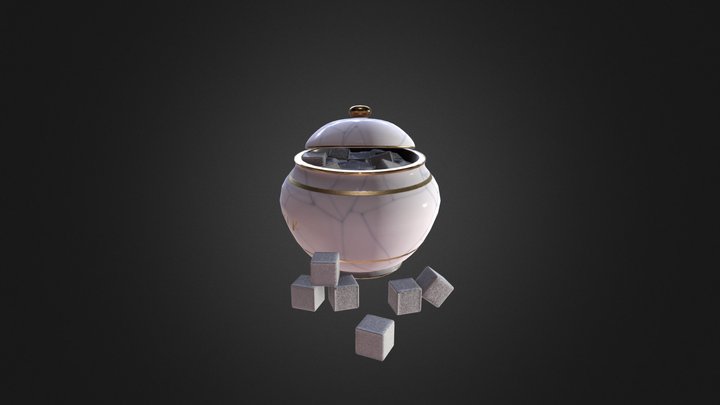 Sugar bowl 3D Model