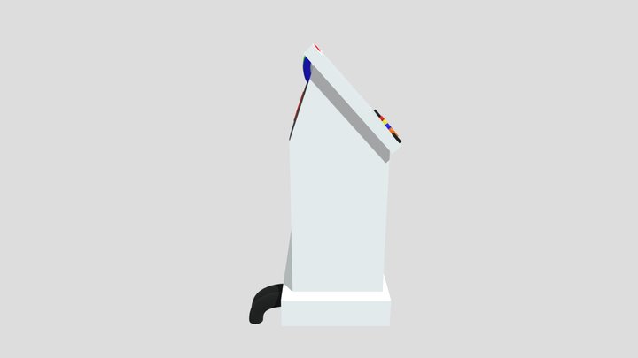 FAME Program bot console 3D Model