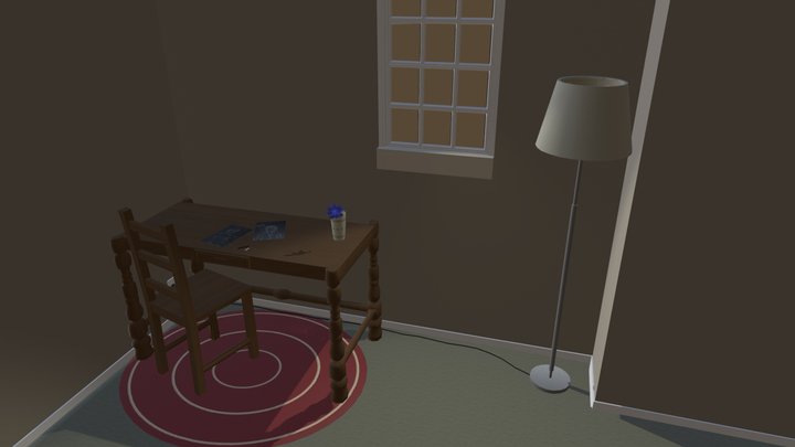 Side Table 3D Model