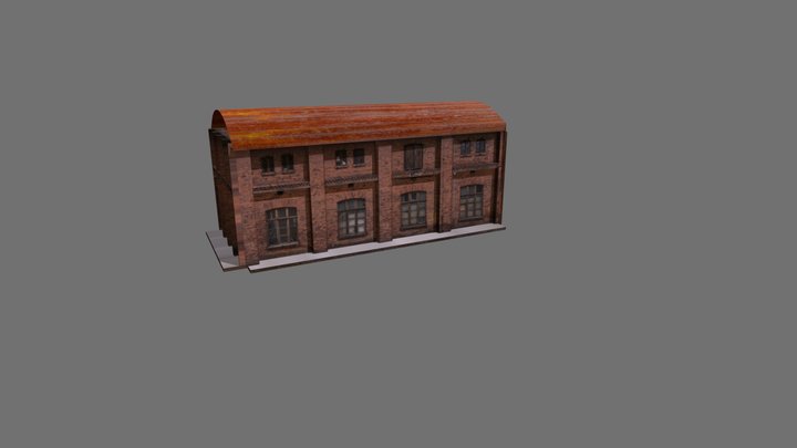 Old Building 3D Model