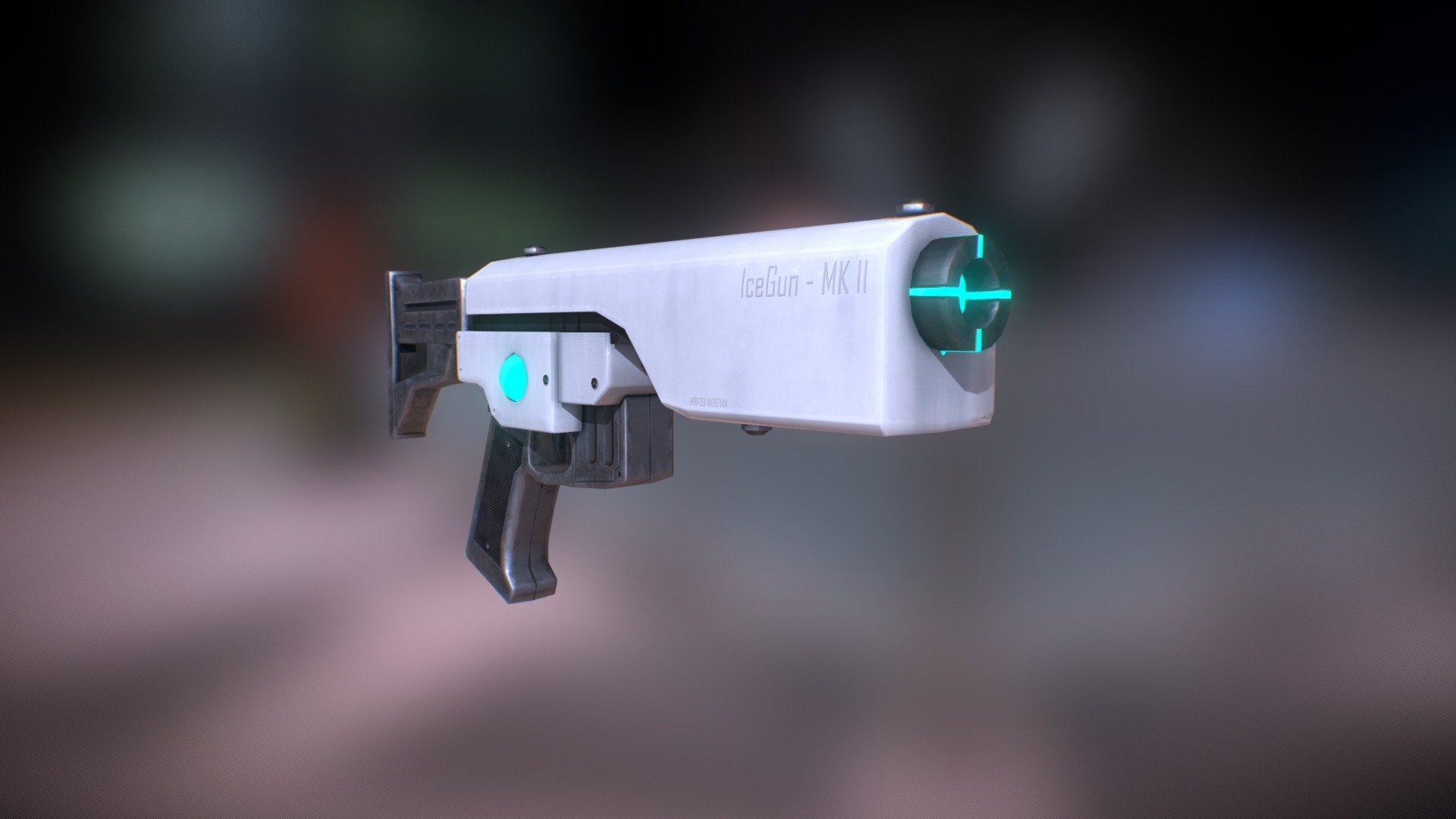 Ice Gun - 3D model by Dylan Desban (@dylan.desban) [f77cfe7] - Sketchfab