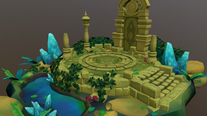 wip scene 3D Model