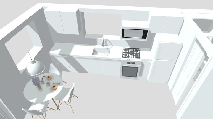 Basement Remodel - Remodel V5 3D Model