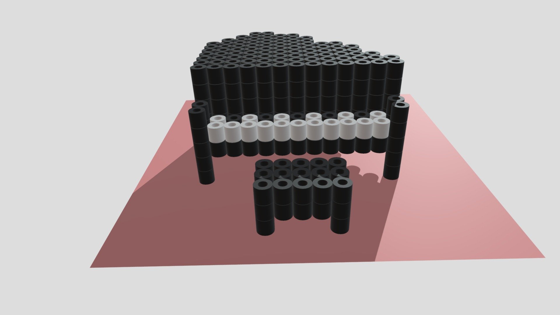 Black Piano Beadsprite