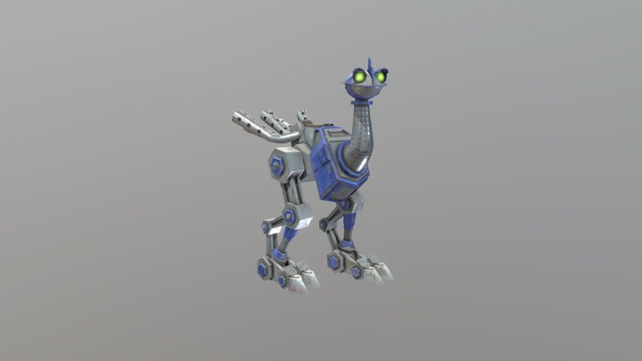Mechanostrider 3D Model