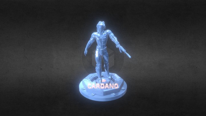 Cardano Coin AR 3D Model