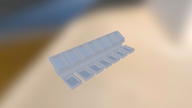 Stand Crates 3D Model